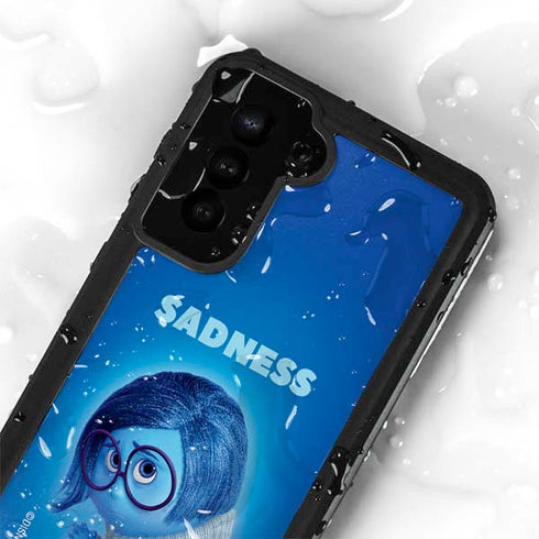 Disney Inside Out Sadness Portrait Galaxy S24 Plus Waterproof Case